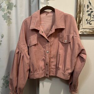 Corduroy Light Pink Jacket